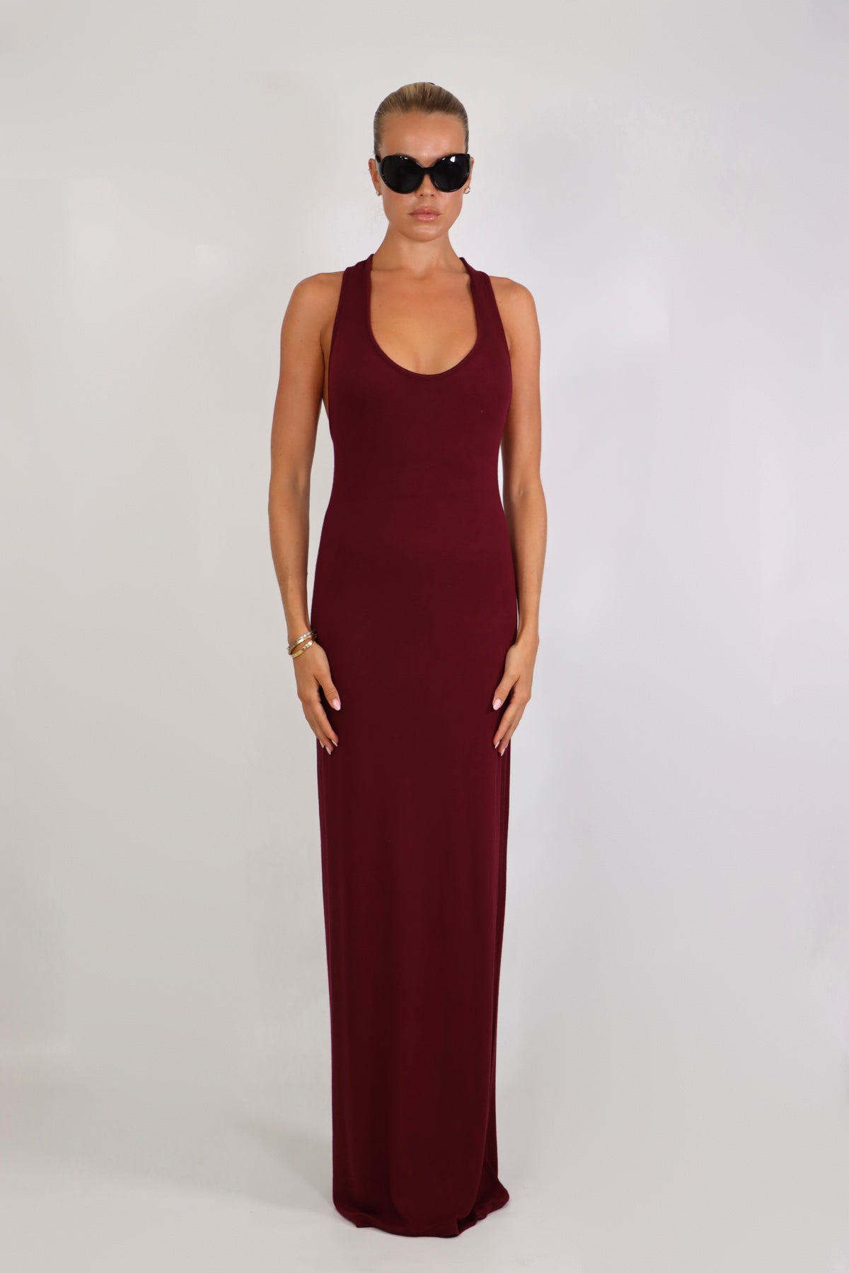 The Core-racer back dress